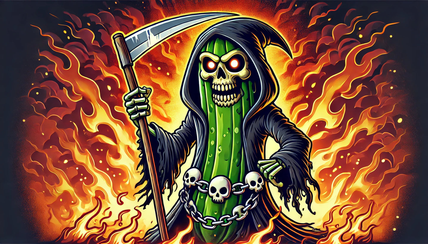 Death Pickles 32oz Quart Jar