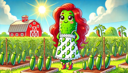 Mild Jalapeno Pickles 16oz Full Pint Jar