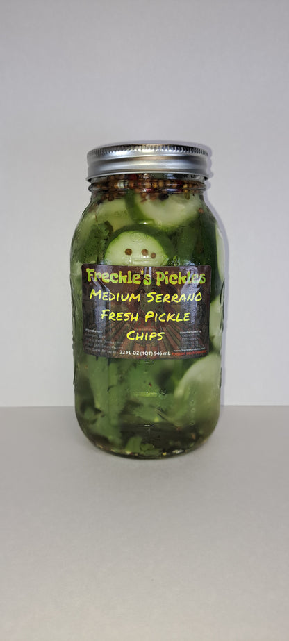 Medium Serrano 32oz Quart Jar