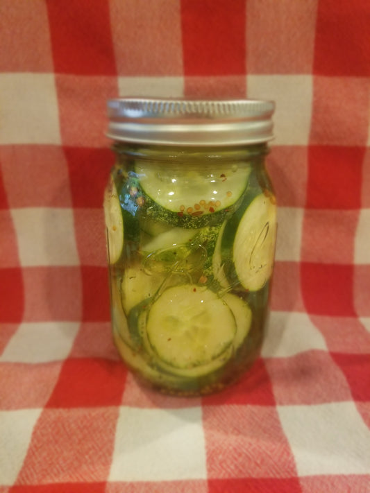 Bread & Butter Sweet Pickles 16oz Pint