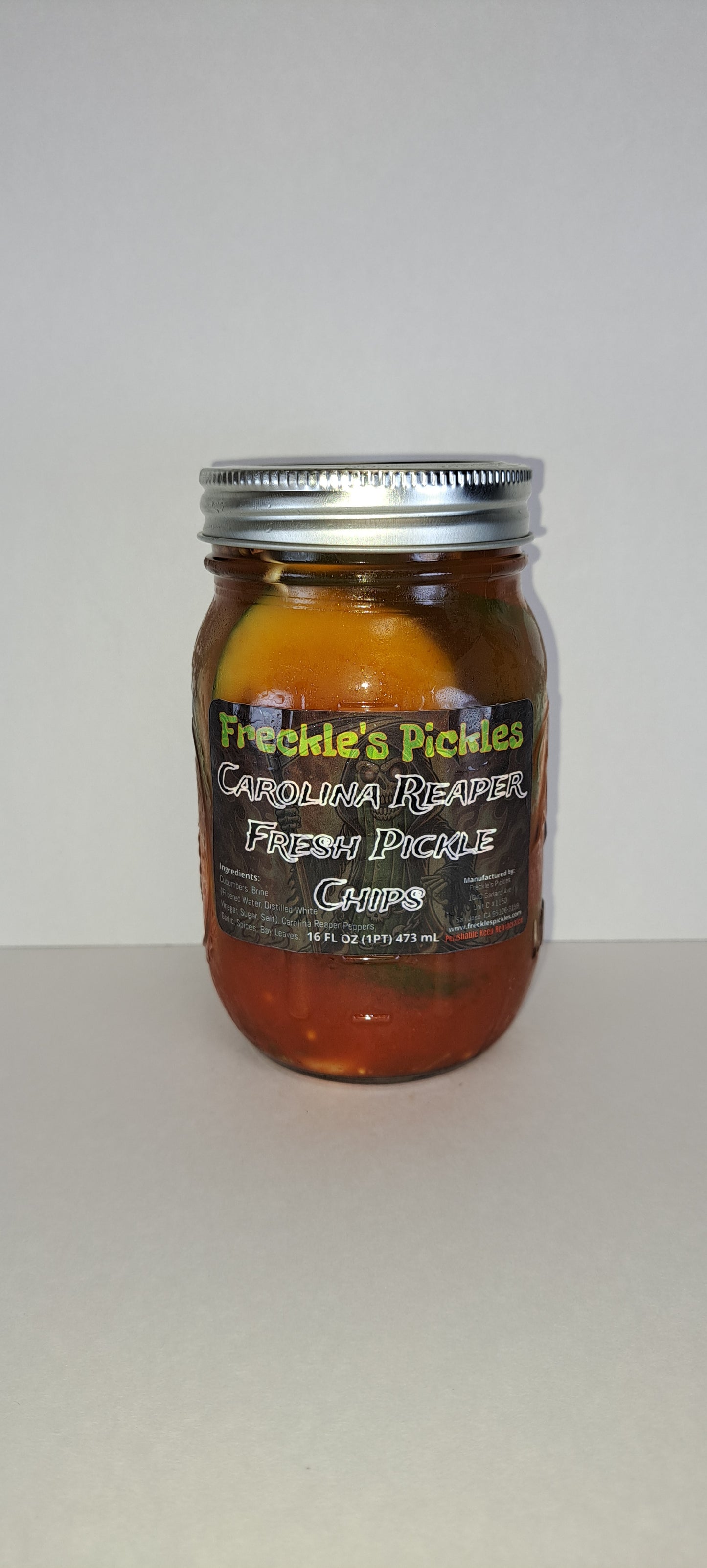 Death Pickles 16oz Full Pint Jar
